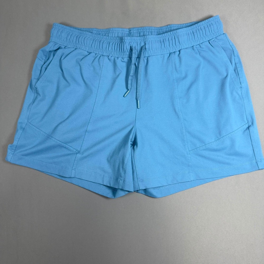 Mondetta Athletic Shorts Men's XL Blue Stretch Performance Training Activewear